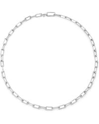 Monica Vinader - Sterling Alta Mini Chain Necklace - Lyst