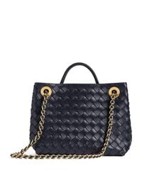 Bottega Veneta - Small Leather Andiamo Chain Shoulder Bag - Lyst