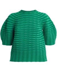 Pleats Please Issey Miyake - Colourful Mushroom Knit Top - Lyst