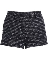 Alessandra Rich - Tweed Sequinned Shorts - Lyst