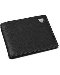 Aspinal of London - Leather Bi-Fold Wallet - Lyst