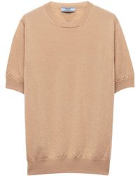 Prada - Cashmere Sweatshirt - Lyst