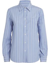 Weekend by Maxmara - Cotton Poplin Stripe Shirt - Lyst