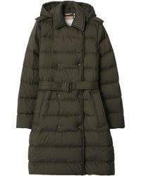 Burberry - Hooded Puffer Coat - Lyst