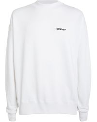 Off-White c/o Virgil Abloh - Embroidered Tattoo-arrows Sweatshirt - Lyst