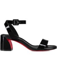 Christian Louboutin - Miss Sabina Patent Sandals 55 - Lyst