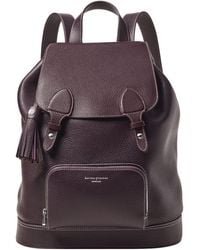 Aspinal of London - Medium Leather Hudson Backpack - Lyst