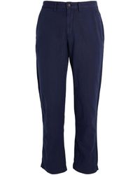 Polo Ralph Lauren - Linen-cotton Straight Trousers - Lyst