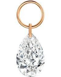 Maria Tash - And Diamond Pear Floating Charm - Lyst