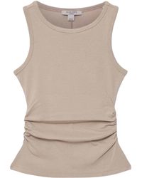 AllSaints - Stretch-Cotton Katarina Tank Top - Lyst