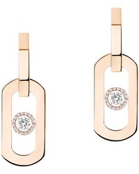Messika - So Move And Diamond Xl Drop Earrings - Lyst