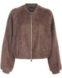 Herskind - Wool-Cashmere-Silk Jimi Bomber Jacket - Lyst