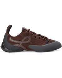 Loewe - Split Leather Grip Sneakers - Lyst