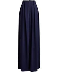 Ralph Lauren - Wool Greer Wide-Leg Trousers - Lyst