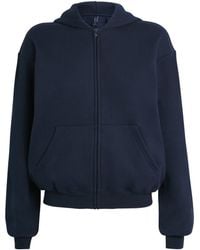 Skims - Cotton-Blend Fleece Classic Hoodie - Lyst