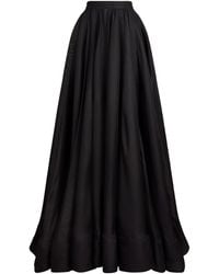 Ralph Lauren - Silk Gazar Ivanna Maxi Skirt - Lyst