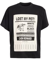 MM6 by Maison Martin Margiela - Lost My Pet T-Shirt - Lyst