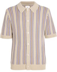 NN07 - Knitted Striped Shirt - Lyst
