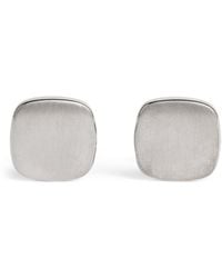 Giorgio Armani - Sterling Round Cufflinks - Lyst