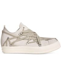 Rick Owens - Suede Megalace Sneakers - Lyst