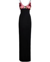 Nensi Dojaka - Knitted Evie Petal Maxi Dress - Lyst