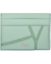 Chopard - Small Leather Diamond Card Holder - Lyst