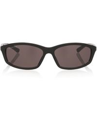 Balenciaga - Acetate Bb0401S Rectangular Sunglasses - Lyst