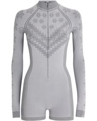 Skims - First Layers Half-Zip Playsuit - Lyst