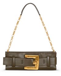 Balmain - Leather Anthem Clutch Bag - Lyst