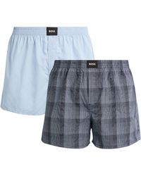 BOSS - Cotton Boxer Shorts (pack Of 2) - Lyst