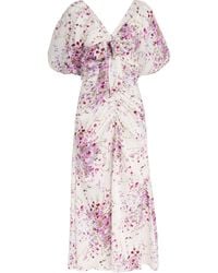 Cinq À Sept - Midsummer Bloom Brenton Midi Dress - Lyst