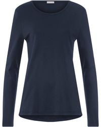 Hanro - Cotton Loungy Nights Pyjama Top - Lyst