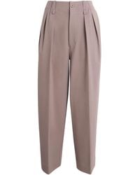 Issey Miyake - Cotton-Blend Simple Ensemble Trousers - Lyst
