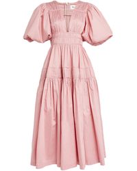 Aje. - Ruched Fallingwater Dress - Lyst