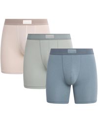 Skims - Stretch-Jersey Boxer Briefs - Lyst
