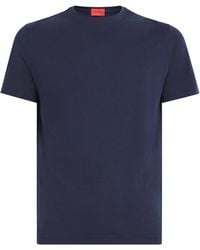 Isaia - Silk-Cotton T-Shirt - Lyst