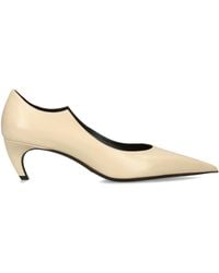 KHAITE - Leather Valerie Pumps 55 - Lyst