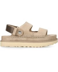 UGG - Suede Goldenstar Glide Sandals 25 - Lyst