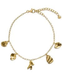 Monica Vinader - Vermeil Fragments Asymmetric Bracelet - Lyst