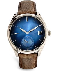 H. Moser & Cie. - White Gold Endeavour Watch 42mm - Lyst