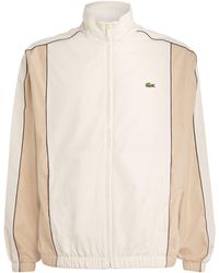 Lacoste - Taffeta Water-Repellent Track Jacket - Lyst