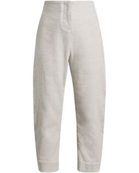 Studio Namnyak - Cotton Bora Stripe Trousers - Lyst