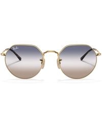 Ray-Ban - Metal Jack Round Sunglasses - Lyst