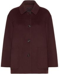 Max Mara - Virgin Wool Short Coat - Lyst