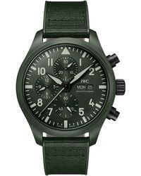 IWC Schaffhausen - Ceramic Pilot'S Chronograph Top Gun Woodland Watch - Lyst