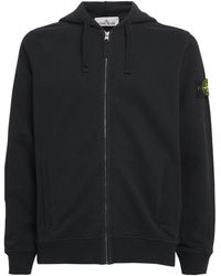 Stone Island - Organic Cotton Compass Hoodie - Lyst