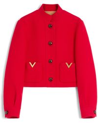 Valentino - Light Jackets - Lyst