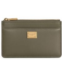 Dolce & Gabbana - Plongé Calfskin Card Holder - Lyst