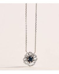 Suzanne Kalan - Diamond And Sapphire Princess Flower Necklace - Lyst