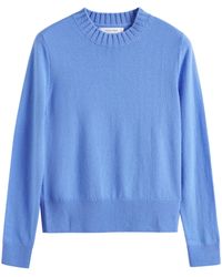 Chinti & Parker - Wool-cashmere Cropped Sporty Sweater - Lyst